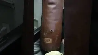 Repairing Old School Seletti Boxitallia Leather Punching Bag I Found (Long version)