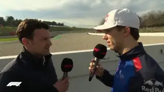 F1 Testing: Live trackside with Pierre Gasly
