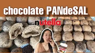 Pandesal chocolate Nutella|filipino bread rolls | DESS MNZN