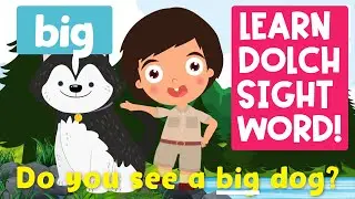 Phonics | Sight Words Songs! | Sight Word &ldquo;big&rdquo; (Level 1A-4) | by Cool Junior Phonics