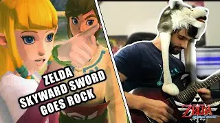 The Legend of Zelda Skyward Sword goes Rock - Ballad of the Goddess (Main Theme)
