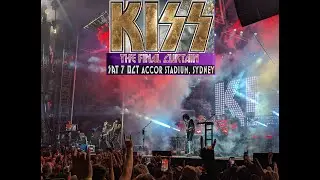 KISS Final Curtain Show -- Intro and Detroit Rock City -- LIVE in Sydney, Australia October 7 2023