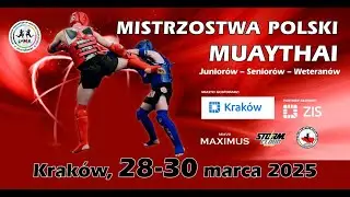 Mistrzostwa Polski Muaythai PZMT IFMA dla juniorów, seniorów, weteranów - Ring B 29.03.2025