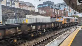 GBRF Class 66 no: 66756 @ Newport (6C92) 15/01/2026.