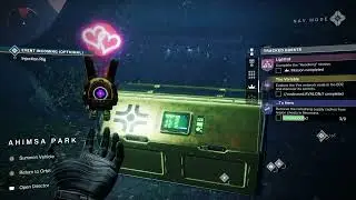 Destiny 2 Lightfall Get to First Ahimsa Park Regional Chest