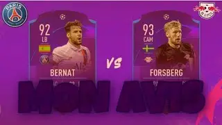 FIFA 20 BERNAT 92 SBC LDC ET FORSBERG 93 SBC MON AVIS