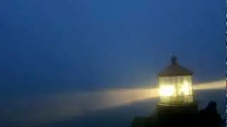 Point Sur Lighthouse in the fog