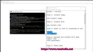 Installing NLTK on Windows 10