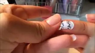 My first attempt-Applying Essie Nail strips! [09-15-2014]