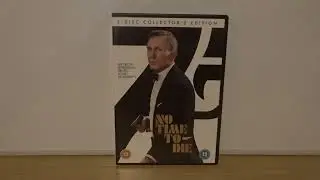 Распаковка DVD &laquo;Не время умирать&raquo; (Великобритания)