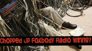 How To Fix Chopped Up Radio Wiring In A Foxbody Mustang