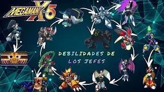 MEGAMAN X5 DEBILIDADES DE LOS ÚLTIMOS JEFES Y FINAL PS4 EL IDENTIFICADO