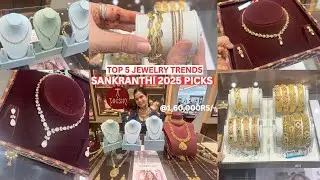 Tanishq Top 5 Must-Have Jewelry Trends for Sankranthi 2025 | Festive Looks for Every Style💗