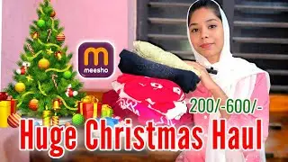 🌲Meesho Huge Christmas Haul ll 🌲 200/- 600/-