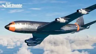 Boeing KC-135Q USAF | Microsoft Flight Simulator MSFS | Advanced Sound | Ultra 4K