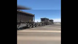 Kenworth T909 Triple Coal Mining Road Train!