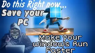 Lightning speed trick for windows. Speeding up your PC. #windows10  #windows11 . Supersonic Trick