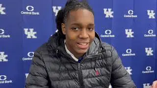 Kentucky Wildcats Kam Williams, Jasper Johnson, & Denzel Aberdeen - Bellarmine Postgame