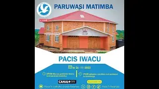 IGITAMBO CYA MISA MURI PARUWASI YA MATIMBA /DIYOSEZI YA BYUMBA KU WA 26/11/2023