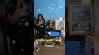 Maritza Pingo canta Señora Luna en vivo - Contratos: 917 119 835