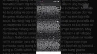 STATEMENT NI CAMILLE TRINIDAD NG JAMILL