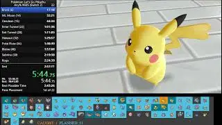 Pokémon Let's Go Pikachu Any% NMS Speedrun in 2:54:45 (Current Switch 2 WR)