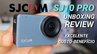 Câmera de ação SJCAM SJ10 PRO. A mais top da marca. Unboxing e review. #camera #cameras #SJCAM