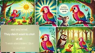 Listening Song for Kids | Polly Parrot Learns to Listen 🦜 Social Skills Rhyme for Preschoolers