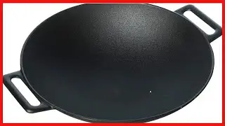 Discover the Jim Beam Pre-Seasoned Cast Iron Wok: Durable, Versatile, and Built to Last