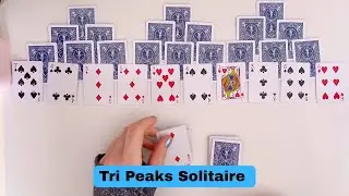 Tri Peaks Solitaire ASMR | Unintentional Gum Chewing with Intentional Whisper 