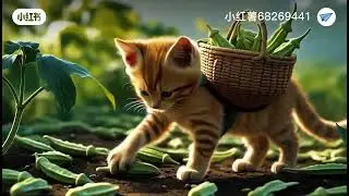 Super Cute Cat Cartoon 🐱✨ | Fun Animation for Kids!
