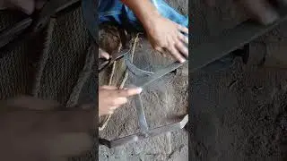 Sickle edge making #blacksmith #sickle #blacksmithshop