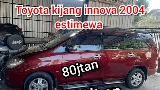 TOYOTA KIJANG INNOVA‼️2004⁉️90% ORISINIL ⁉️rp 90jt nego‼️ag Trenggalek di Trenggalek.