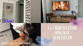 19 YAŞINDA KENDİ EVİME TAŞINIYORUM | 1+1 Öğrenci evim 🏡🌸🎉
