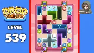 Drop The Cat level 539 solution