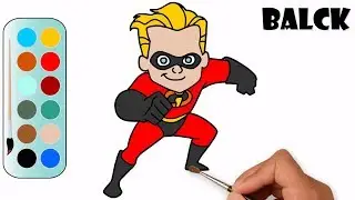 How to Draw an Incredible | Step by Step Drawing an Incredible | MHP Learning School