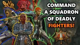 Baldur's Gate 3 - The Commandos (All Fighter Party Build)