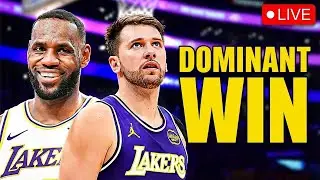 Lakers Dominate Bulls, Luka Drops 46 Points!
