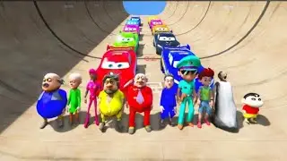 SHINCHAN AND FRANKLIN WENT INTO THE MASSIVE GOLDEN SEALED TUNNEL FOR CRAZY CHALLENGE GTA 5 GAMEPLAY 