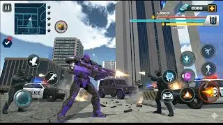 Super Robot Car Transform - Robot Car Transform - 3d Transformer Game - Android Games 
