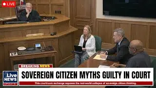 Sovereign Citizen Argument COLLAPSES in Court | Judge Shuts Down Pseudo-Law Excuses