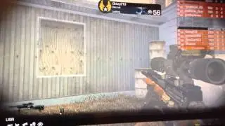 Sweizy going off with the sniper