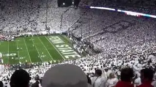 Penn State. Sweet Caroline.  October 25, 2014.