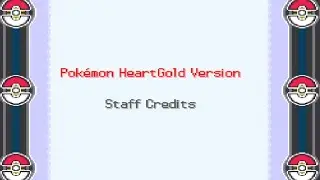 Pokemon HeartGold & SoulSilver - Credits