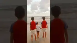 counting the waves🌊@kozhikode beach🏖️