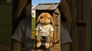 The Poor Rabbit&rsquo;s Small Home Was Destroyed! What Happened Next? #cuterabbit #cartoon