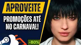 CORRE! Jogos BARATOS em PROMO&Ccedil;&Atilde;O na STEAM, novos jogos DE GRA&Ccedil;A no PC e ofertas da SEGA