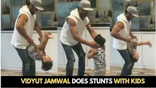 Vidyut Jamwal Having Fun With Kids | Instant Bollywood