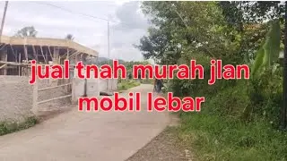#jual kebun luas 500 mtr surat ajb tnah dtar bagus nempel jlan mobil di lalui 2 mobil iyah 