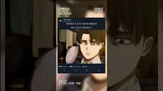 Levi's friend😭. #attackontitan #shorts #aot #leviackerman #leviedits #viral